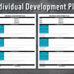 Individual Development Plan Printable Developing Employees HR Templates Human Resources Business Tools Performance Review Goals Etsy
