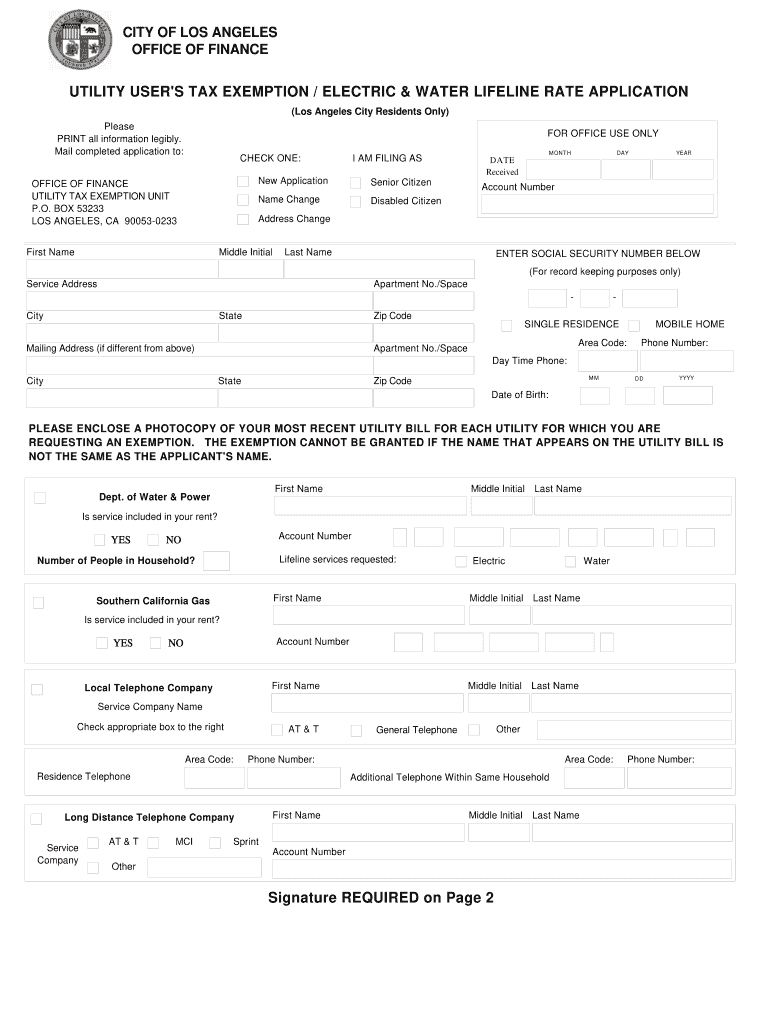 Ladwp Medical Baseline Fill Out Sign Online DocHub
