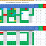 Leave Monitor Free Annual Leave Tracker Excel Template For 2025 2026
