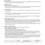 Lesson Plan Template Education Teaching