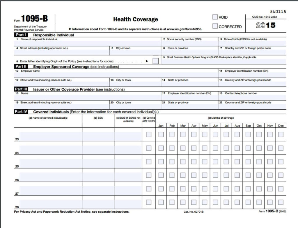 New Obamacare Tax Form Is One For The Files