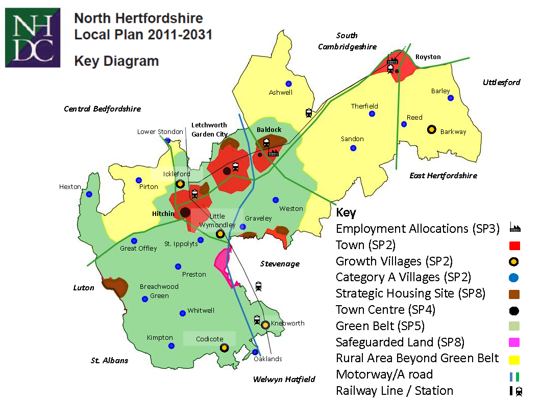 North Hertfordshire District Council Proposed Main Modifications