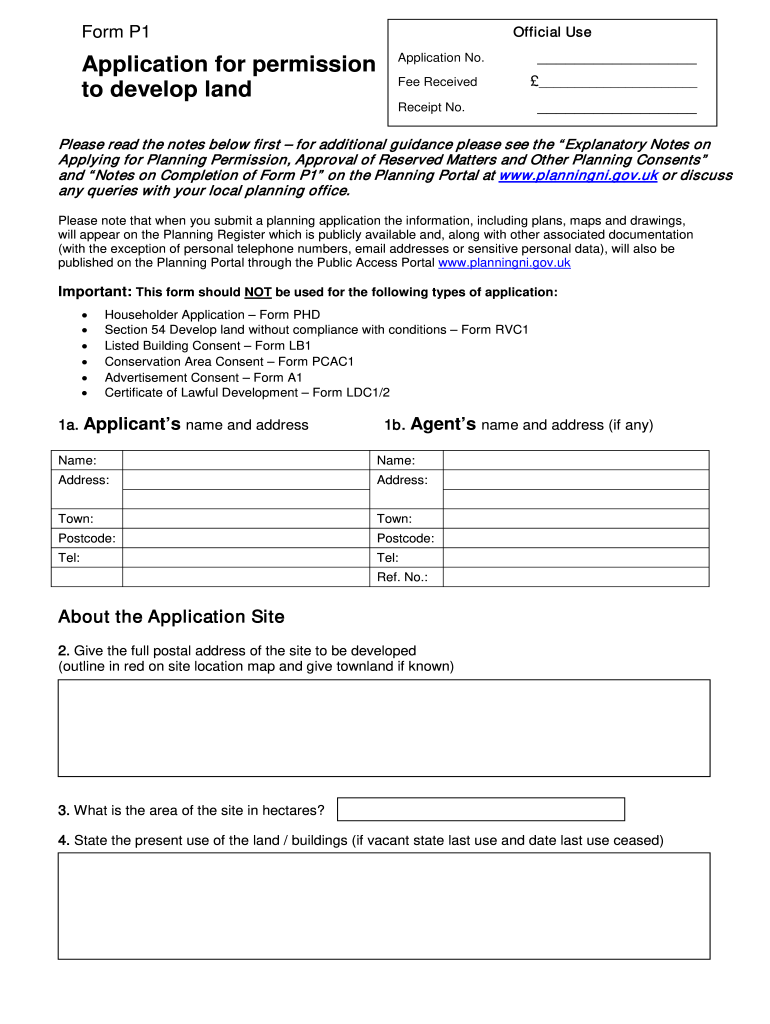 P1 Form Planning Ni Fill Out Sign Online DocHub