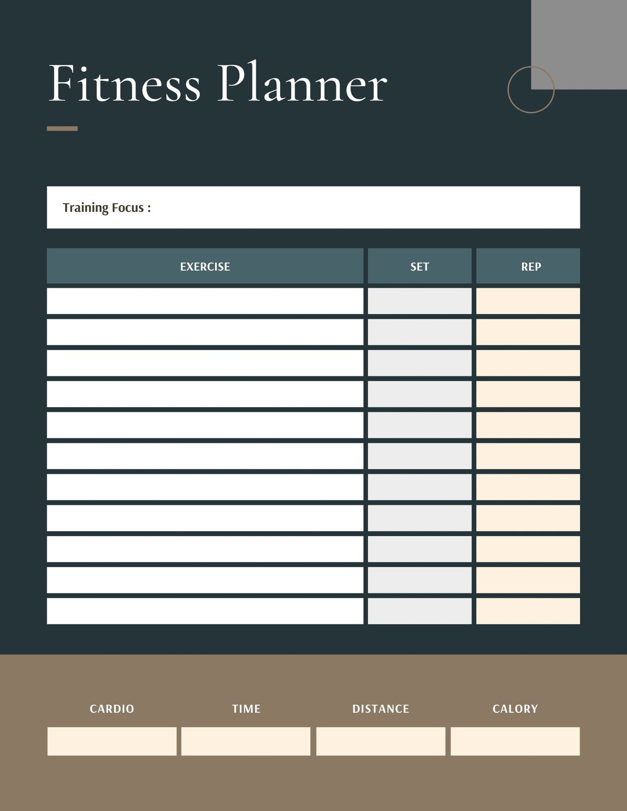 Page 4 Free Custom Printable Workout Planner Templates Online Canva Page 4 Free Custom Printable Workout Planner Templates Online Canva
