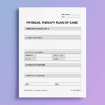 Physical Therapy Plan Of Care Template