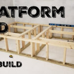 Plan And Build Platform Bed With Built In Desk YouTube