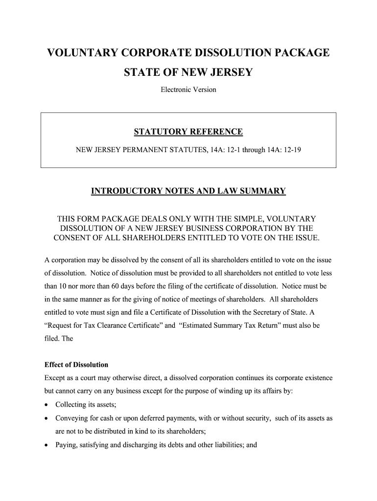 Plan Of Dissolution Template Pre built Template AirSlate SignNow
