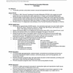 Planned Parenthood Letterhead Fill Online Printable Fillable Blank PdfFiller