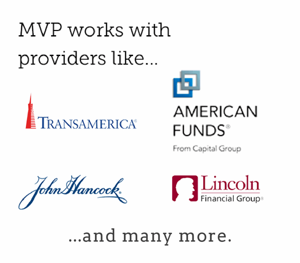 Retirement Plannning Services MVP Plan Administrators
