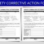 Safety Corrective Action Template OSHA Standards Incident accident Report Workplace Safety Safety Policy Compliance HR Template Etsy