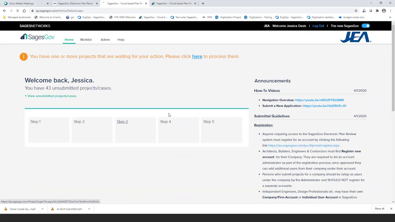 SagesGov Electronic Plan Review And Document Digitization JEA
