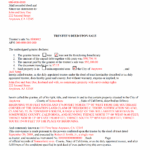 San Joaquin County Trustee Deed Form California Deeds