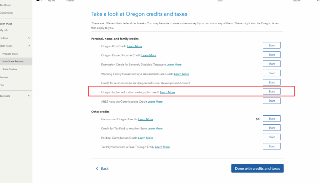 Solved How Do I Enter OR 529 Contribution For Tax Year 2024