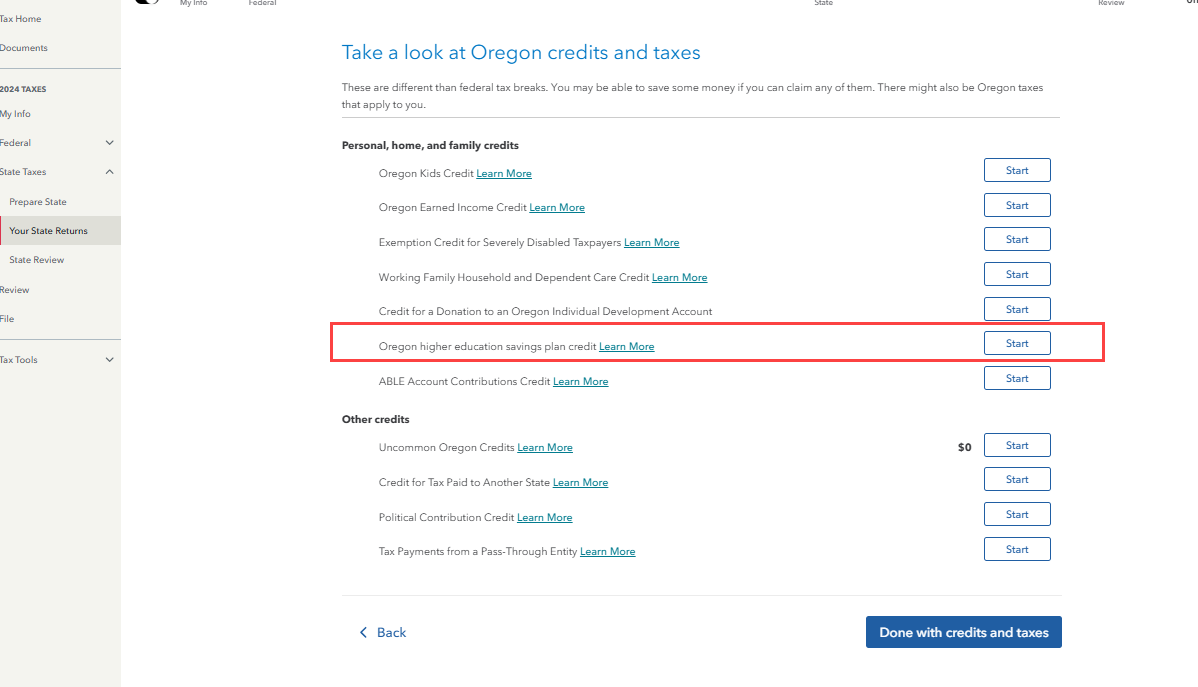 Solved How Do I Enter OR 529 Contribution For Tax Year 2024