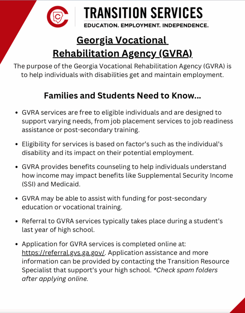 Special Education Transition Services