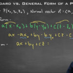 Standard Vs General Form Of A Plane YouTube