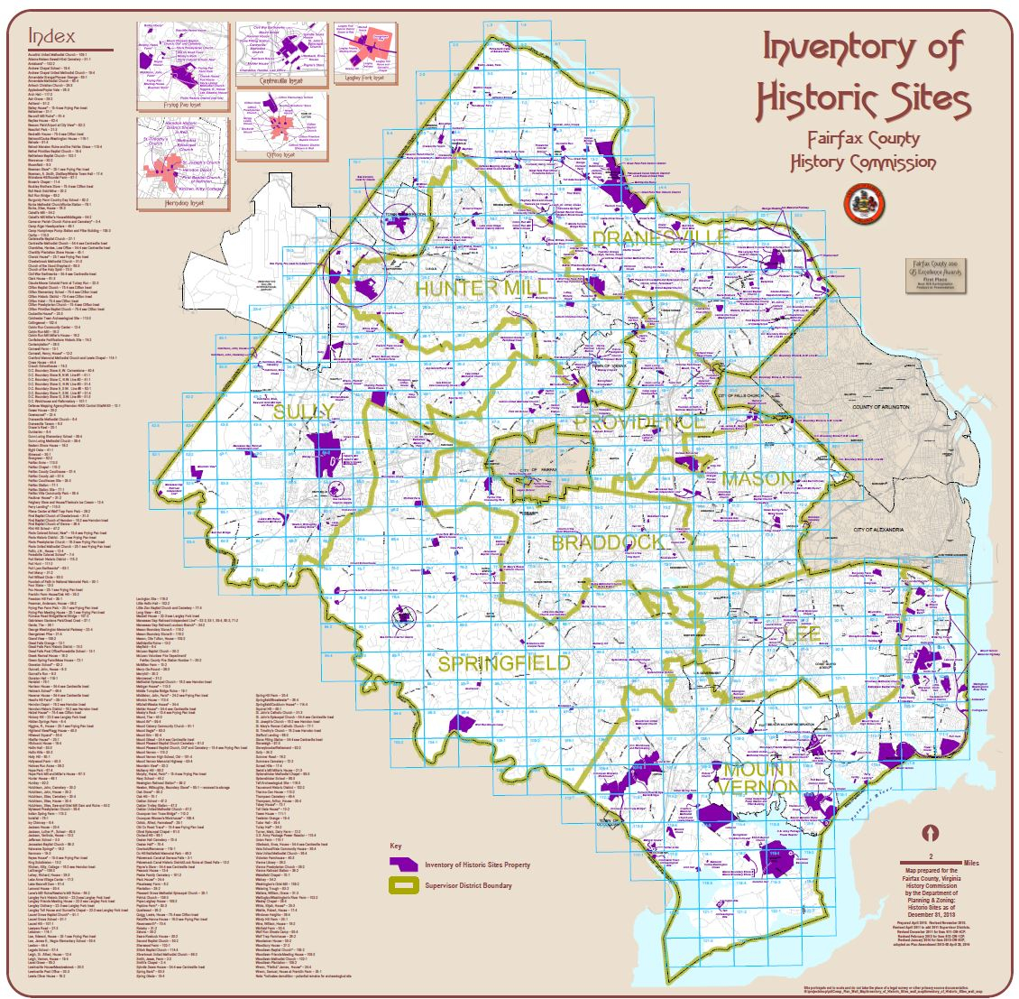 The Fairfax County Inventory Of Historic Sites Planning Development