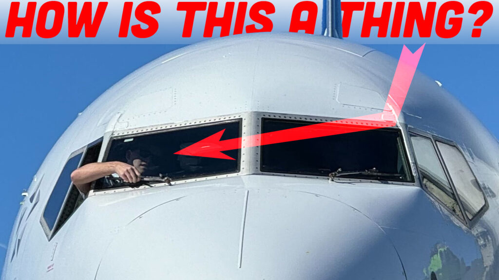 This Is Why Commercial Airliners Have Opening Cockpit Windows As Weird As That Seems The Autopian