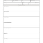 Treatment Plan Template