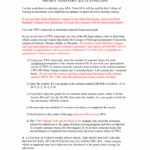 TWU Nursing GPA Calculation Instructions