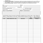 Universal Medication Form Printable Fill Online Printable Fillable Blank PdfFiller