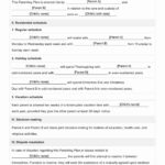 Washington State Parenting Plans