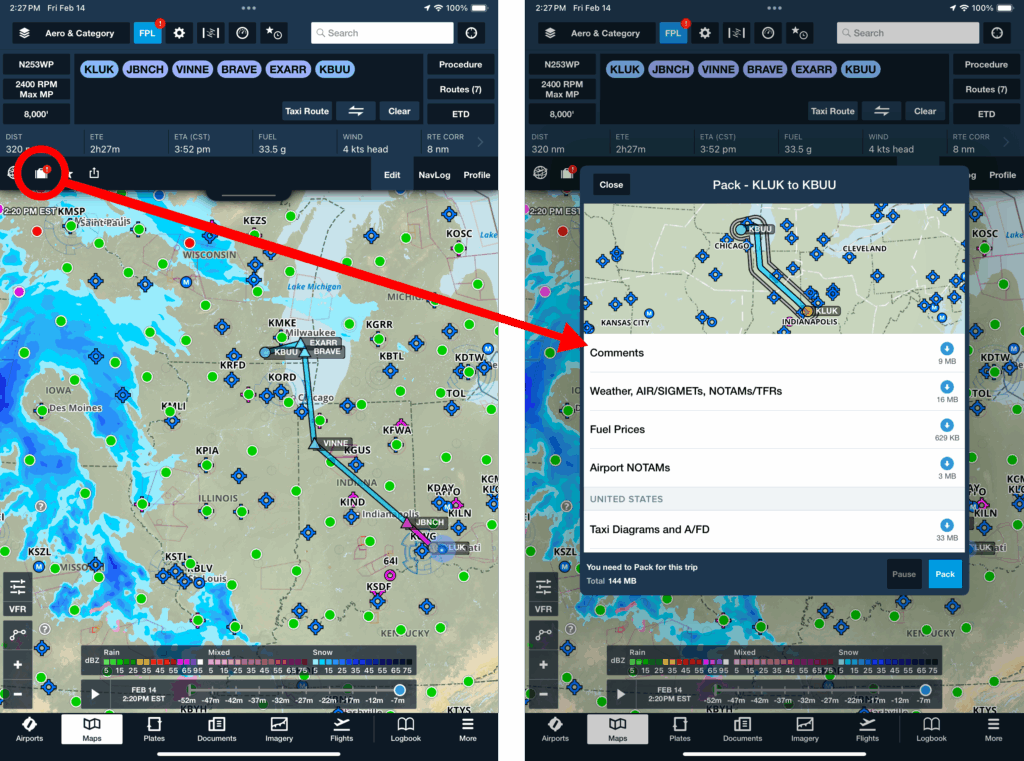 Why You Should Use ForeFlight s Pack Feature On Every Flight IPad Pilot News