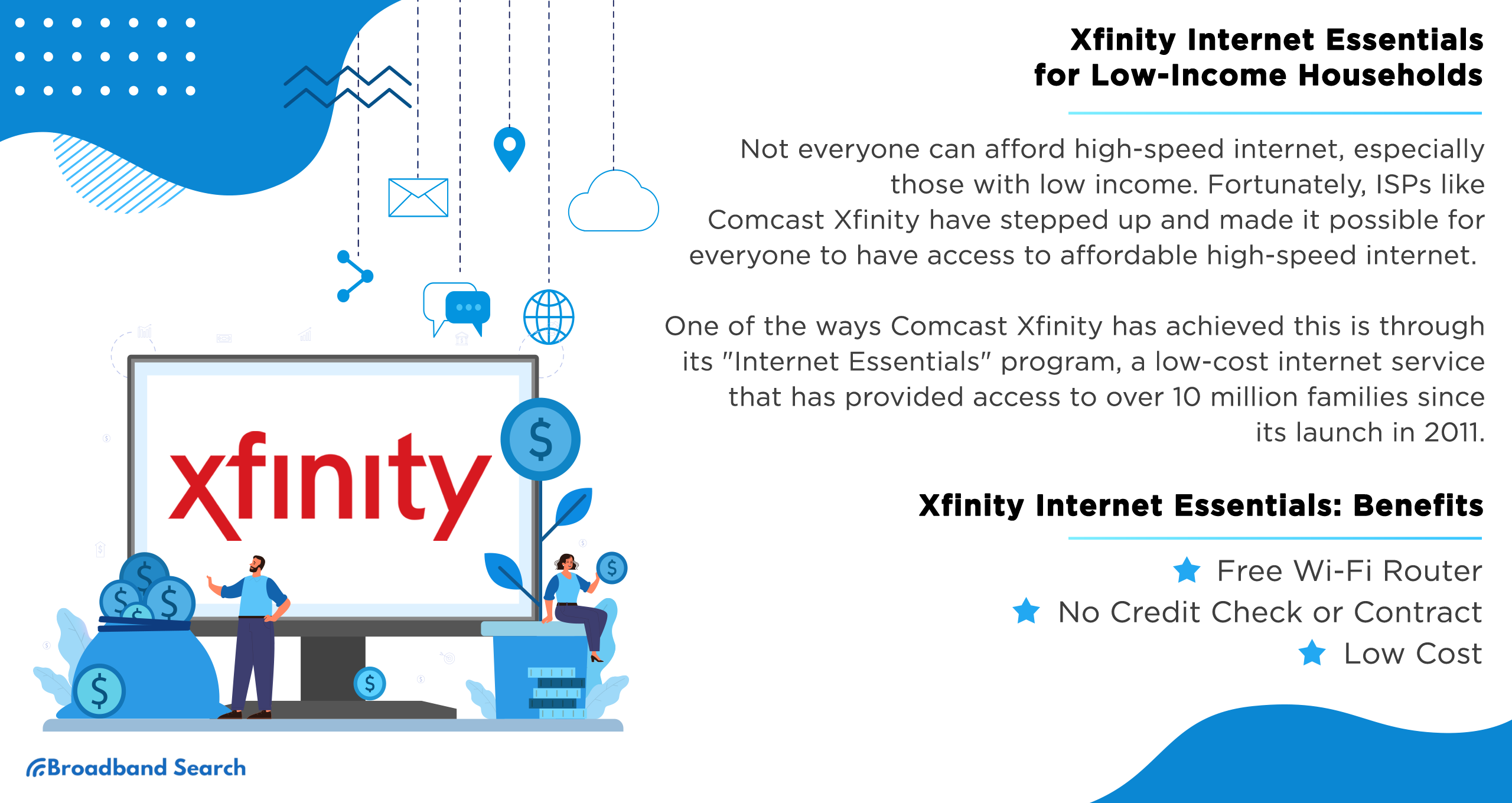 Xfinity Internet Essentials Bridging The Digital Divide For Low Income Households BroadbandSearch